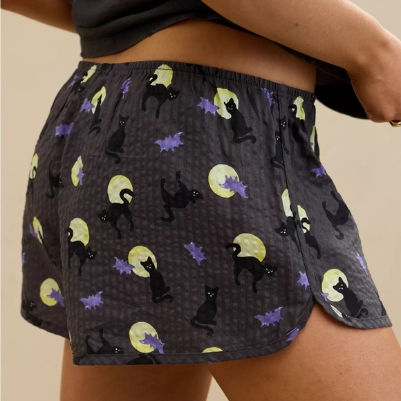 Aerie Halloween Off-Duty Seersucker Boxer - Picture 2 of 2